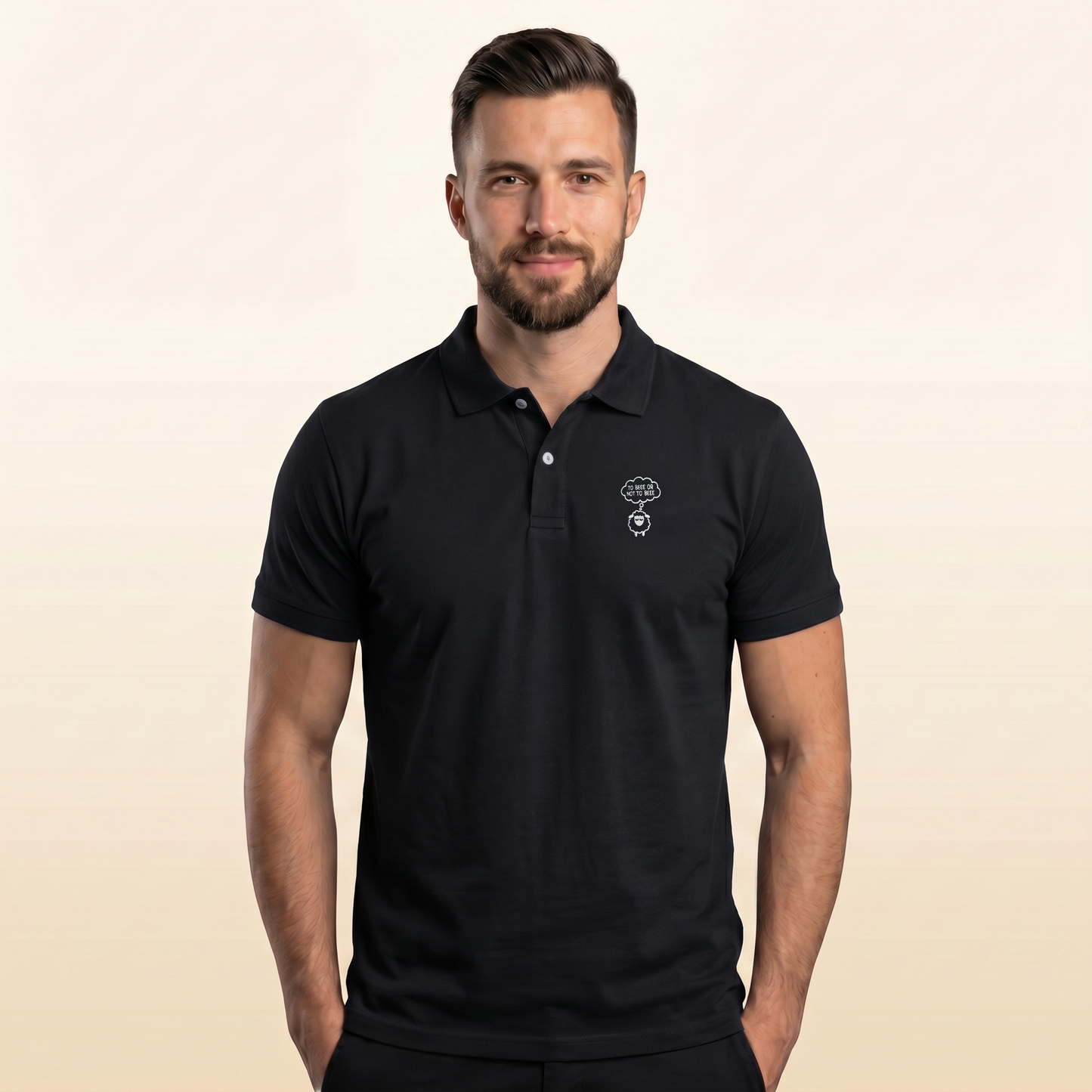Šta kaže ovca? Muška polo majica